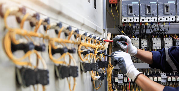 Professional Electrician technician working in Fort Hood, TX